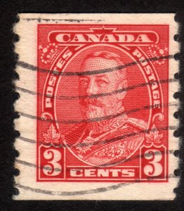 1935 Canada, 3c Used, King George V, Sc 230