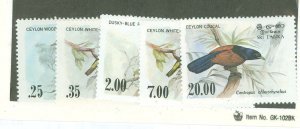 Sri Lanka #691-4 Mint (NH) Single (Complete Set)