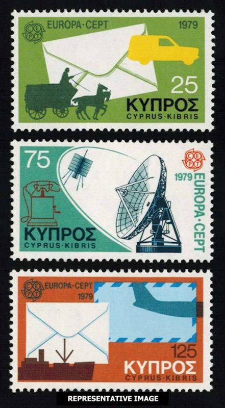 Cyprus Scott 513-515 Mint never hinged.