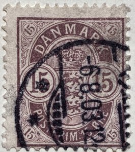 AlexStamps DENMARK #54 FVF Used 