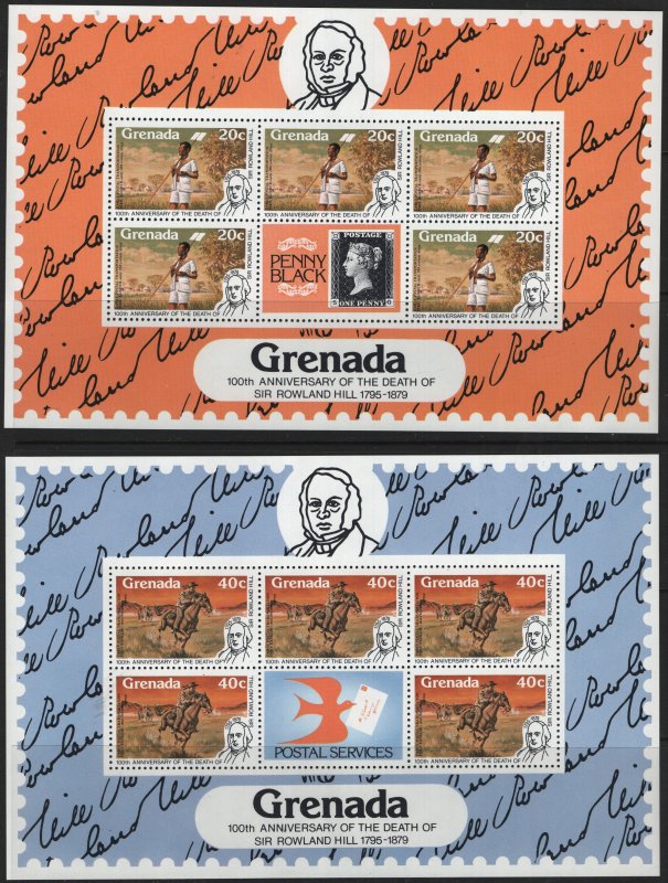 GRENADA  926-929 MNH SHEETS