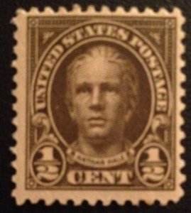 StampGeek Scott #551 Nathan Hale,  PERF 11, FLAT PLATE,  MINT, F-VF, LH