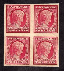 368 Mint,OG,NH... Block of 4... SCV $96.00