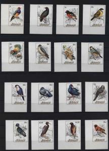 Aitutaki Birds/Owls Mi#505-524B MNH Rare!!!