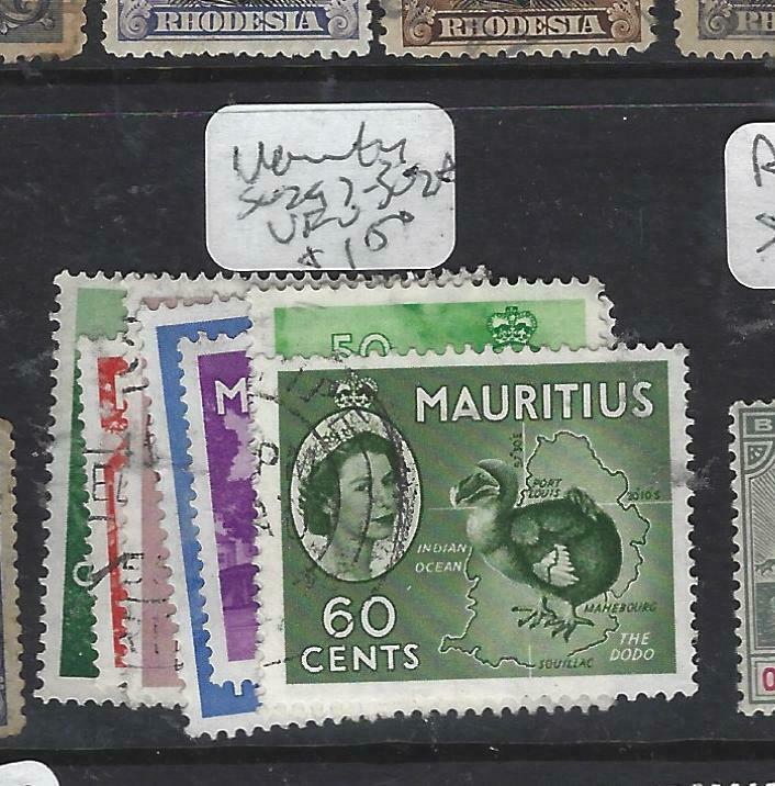 MAURITIUS  (PP2705B)   QEII SG 297-302A  VFU