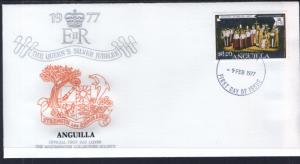 Anguilla 273 Queen Elizabeth II Silver Jubilee U/A FDC