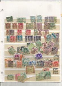 INDIA COLLECTION ON STOCK SHEET, MINT/USED