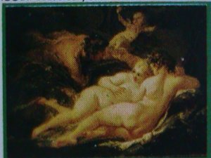 DHUFAR-WORLD FAMOUS NUDE ART PAINTINGS MNH VF-EST.$14 WE SHIP TO WORLD WIDE