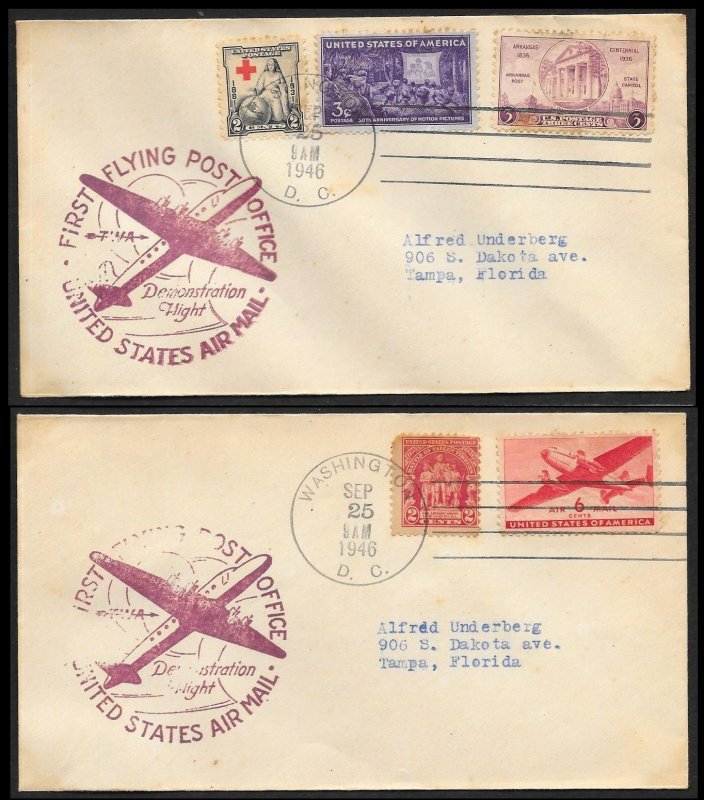 FIRST FLIGHT COVER COLLECTION (109) Covers Mostly US Few International