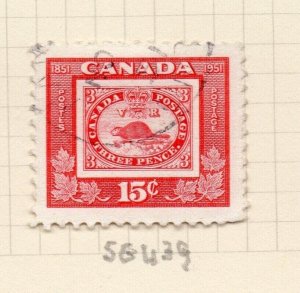 Canada 1953 Early Issue Fine Used 15c. NW-217385