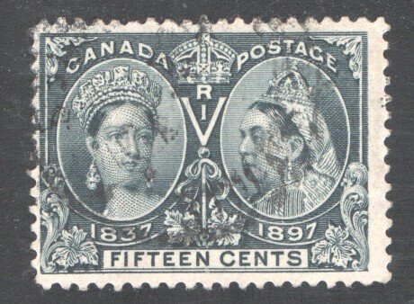 CANADA #58,  F/VF,  Used.   CV 190.00    ...   1150052