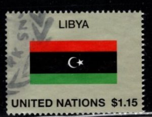 United Nations - #1180 Flag - Libya - Used