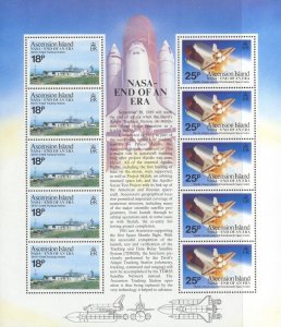 Ascension Scott #'s 475 MNH