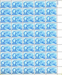 U.S. #933 MINT OG NH FULL SHEET OF STAMPS