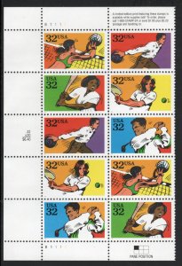 ALLY'S STAMPS US Scott #2961-5 32c Recreational Sports [10] MNH F/VF [FP-67]