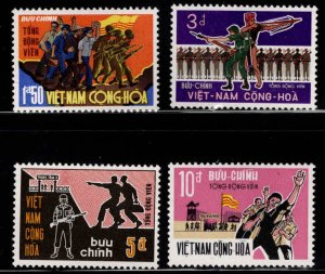 South Vietnam Scott 358-361 MNH** Civilian Soldier set