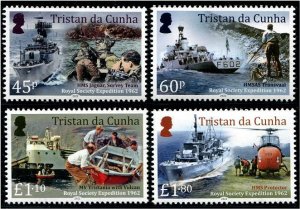 2022 Tristan da Cunha Volcanoes II Royal Society Expedition (4) (Scott NA) MNH