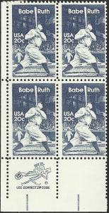 # 2046 MINT NEVER HINGED BABE RUTH