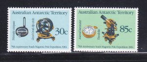 Australia Antarctic Territory L57-L58 Set MNH South Pole Exploration