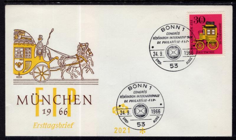 Germany B416 U/A FDC