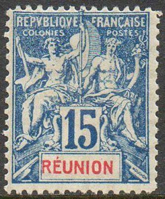 Reunion 1892-1905 15c FMNH Fournier Forgery (41)