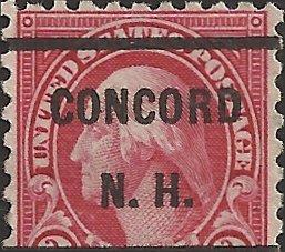 # 583 USED CARMINE GEORGE WASHINGTON