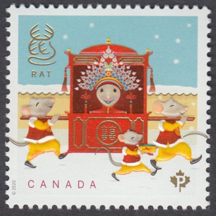 Canada - #3229 -  Year Of The Rat - MNH