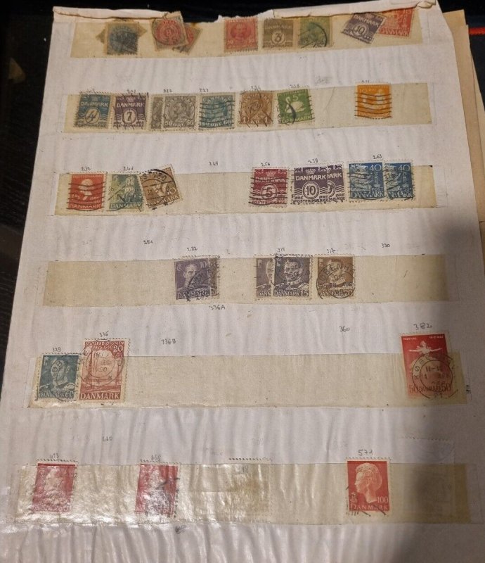 Huge Old Collection Of Europe Stamps. Austria, Germany, Monaco, Chzec used #1079