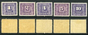 Canada SGD9/13 Set 10c M/M others U/M Unitrade Cat 320