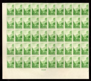 756 (1c National Park) Farley Special Printing SHEET OF 50 Mint, NGAI, nhmks 