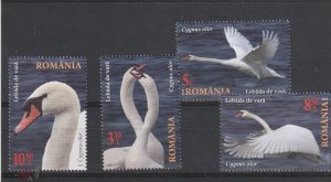 2020	Romania	birds set of 4v MNH	252