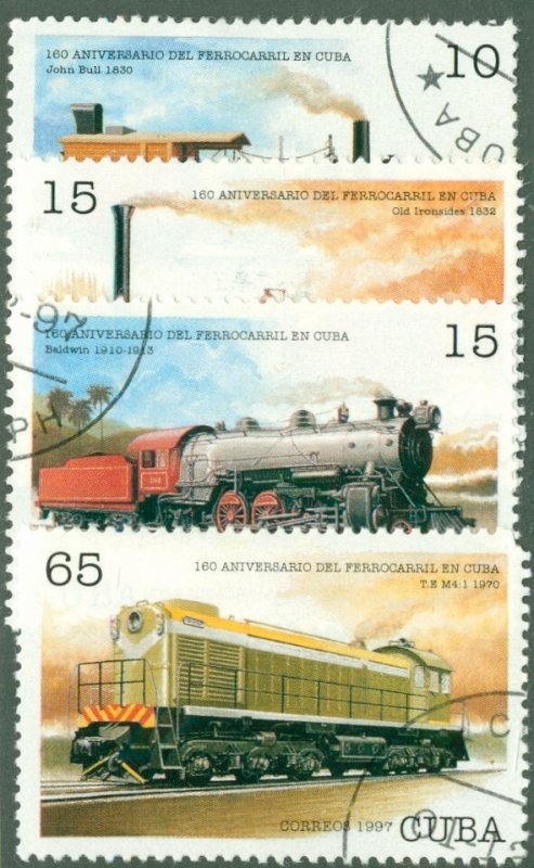 A2-0005 CUBA 3885-8 (MISSING 3889) USED  BIN $1.25