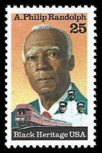 PCBstamps   US #2402 25c A.P. Randolph, Black Heritage, MNH, (19)