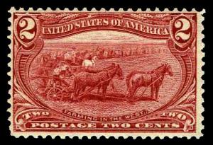 US.# 286 .02c Trans-Miss Issue of 1898 - OGNH - VF - $67.50 (ESP#0239)