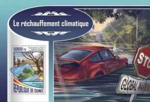 Guinea - 2017 Global Warming - Stamp Souvenir Sheet - GU17514b