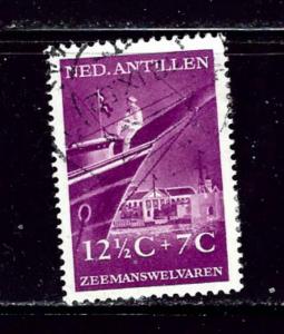 Netherlands Antilles B17 Used 1952 issue