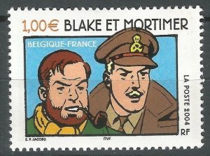 2004 France 3814 Blake + Mortimer Comics Aircraft 2,40 €