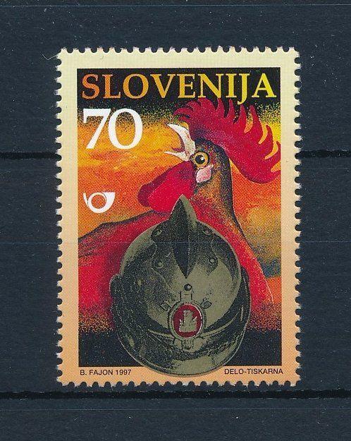 [34517] Slovenia 1997 Birds Vögel Oiseaux Ucelli  Fire brigade MNH