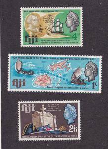 Fiji 233-35, F-VF, MNH