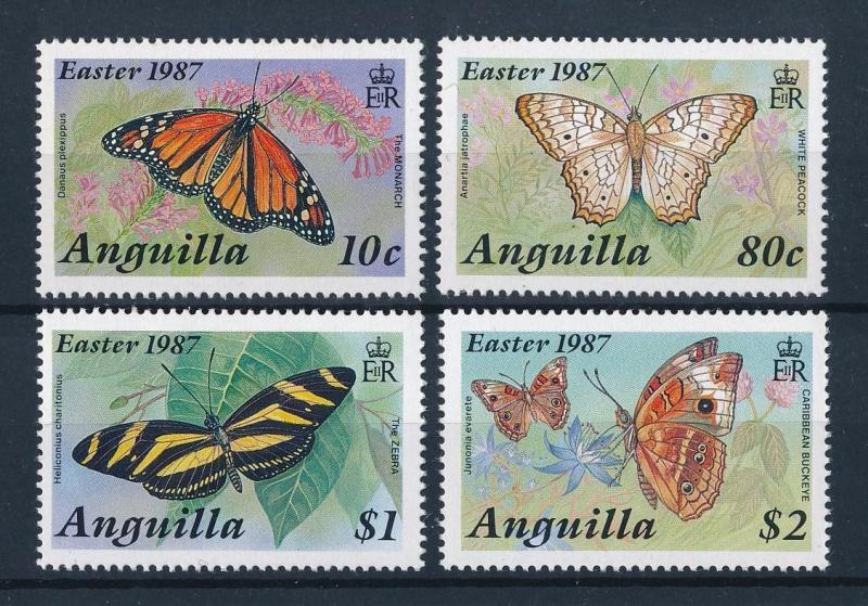 [71121] Anguilla 1987 Insects Butterflies Easter  MNH