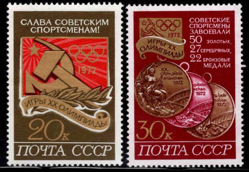 Russia Scott 4026-4027 MNH** set