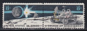 U.S. #  1435b, Space Achievement Decade,  Used Set