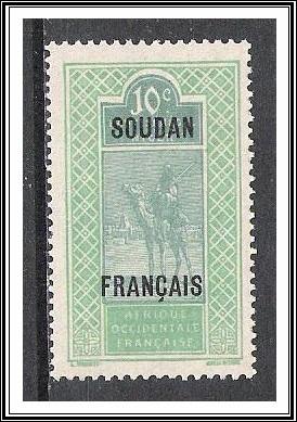 French Sudan #25 Camel & Rider NG