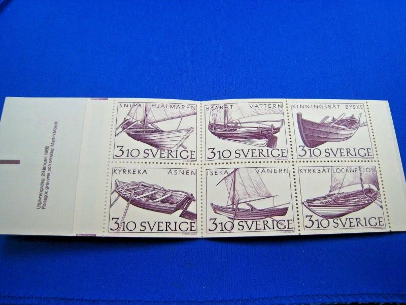 SWEDEN  -  SCOTT #1671a  COMPLETE BOOKLET   MNH   (wr)