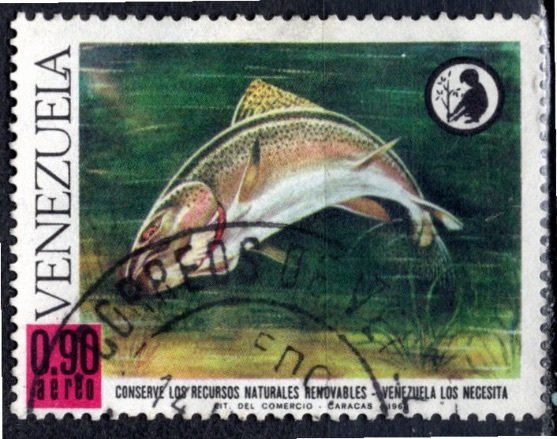 Venezuela; 1968: Sc. # C1003: Used Single Stamp