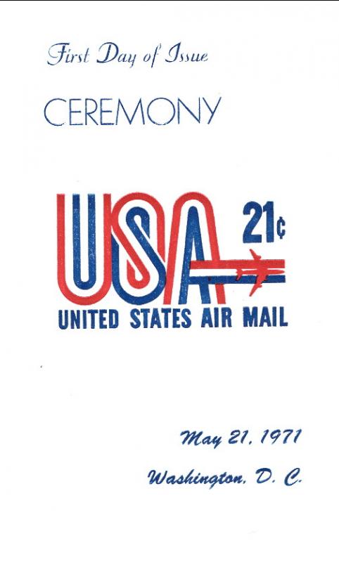 US C81 Ceremony Program FDC