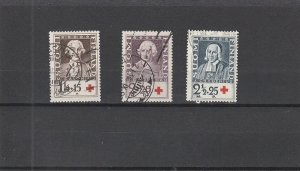 Finland  Scott#  B18-B20  Used  (1935 Famous Finns)