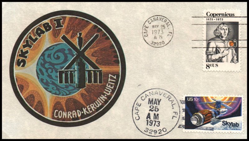 US Skylab 1 May,1973 Space Cover