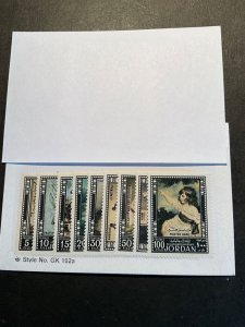 Stamps Jordan Scott #772-80 never hinged