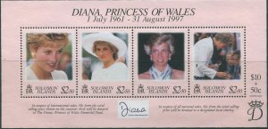 Solomon Islands 1998 SG908 Princess Diana MS MNH